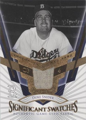 2004 SP Legendary Cuts - Duke Snider #SS-SN