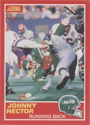 1989 Score Johnny Hector #161