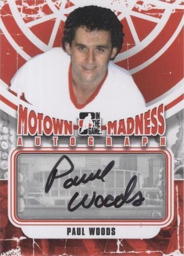 2012-13 In the Game Motown Madness - Paul Woods #A-PW
