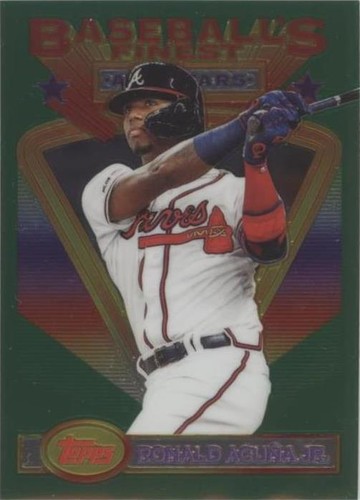 2020 Topps Finest Flashbacks - Ronald Acuña Jr. #99