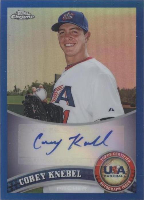 2011 Topps Chrome - Corey Knebel #USABB10