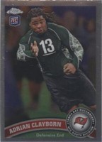 2011 Topps Chrome Adrian Clayborn #14