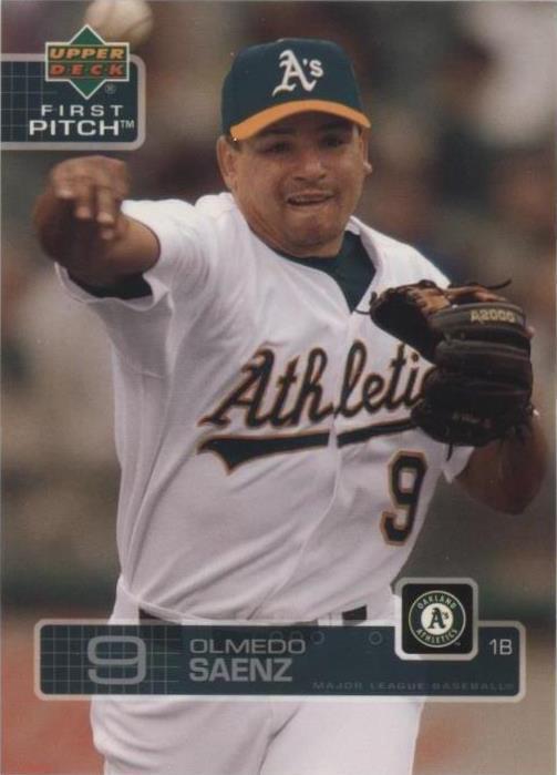 2003 Upper Deck First Pitch - Olmedo Saenz #42