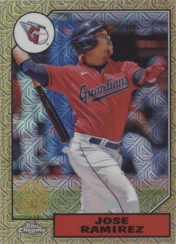 2022 Topps Series 1 - Jose Ramirez #T87C-28