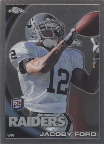 2010 Topps Chrome Jacoby Ford #C148