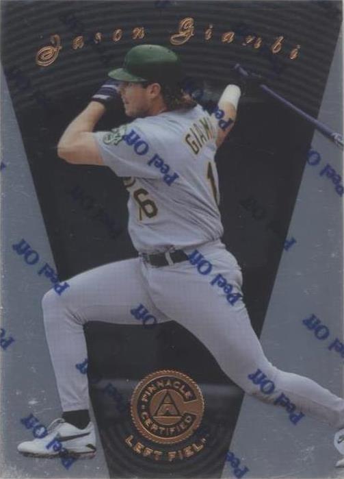 Pinnacle 1997 certificado - Jason Giambi #101