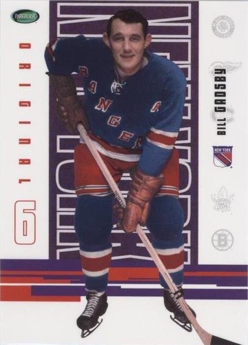 2003-04 Parkhurst Original Six New York Rangers - Bill Gadsby #44