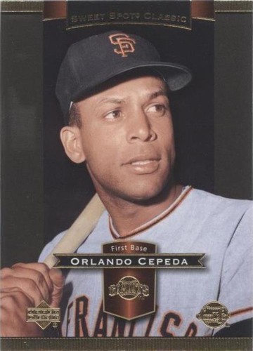 2003 Upper Deck Sweet Spot Classic - Orlando Cepeda #64