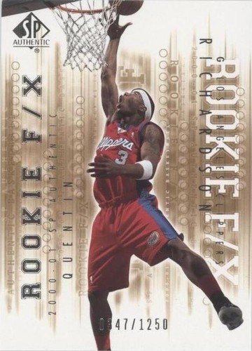 2000-01 SP Authentic - Quentin Richardson #108