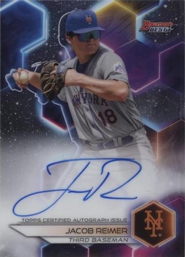 2023 Bowman's Best - Jacob Reimer #B23-JR