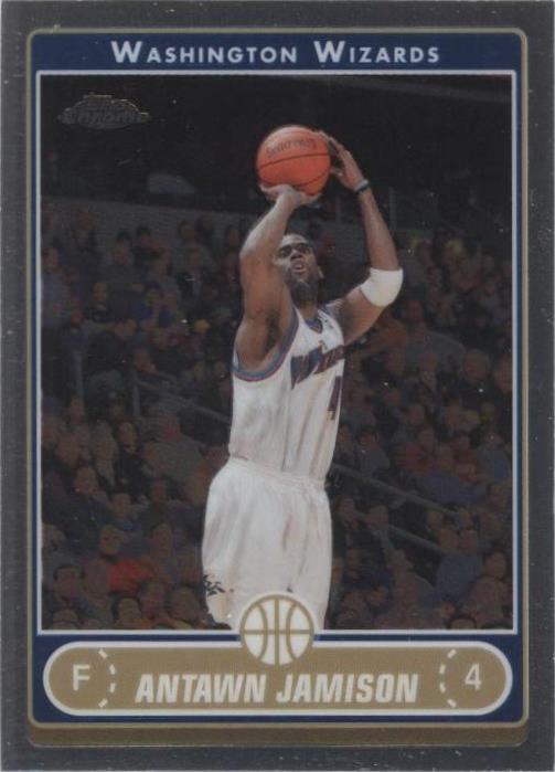 2006-07 Topps Chrome - Antawn Jamison #90