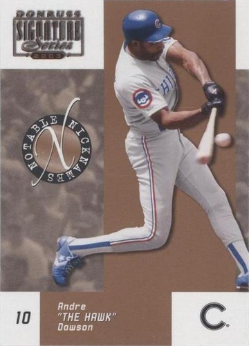 2003 Donruss Signature Series - Andre Dawson #NN-1