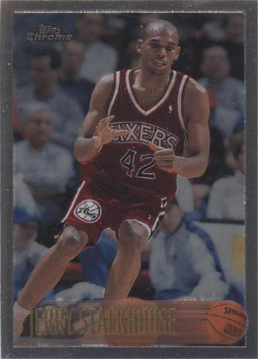 1996-97 Topps cromado - Jerry Stackhouse #42