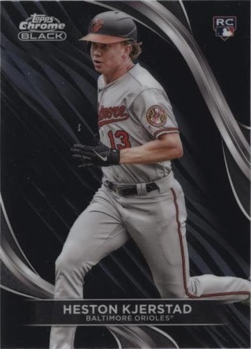 2024 Topps Chrome Black - Heston Kjerstad #86