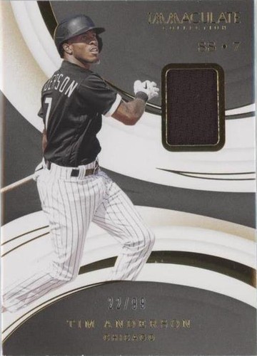 2020 Panini Immaculate Collection - Tim Anderson #33
