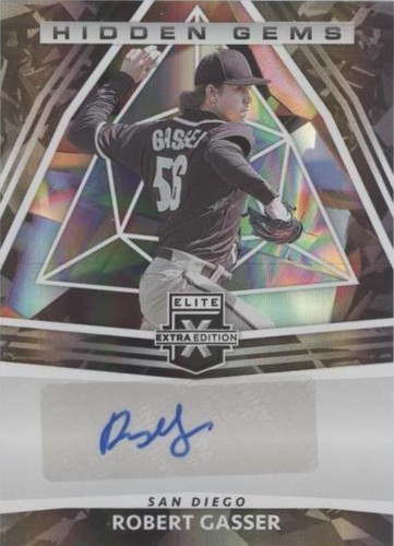 2022 Panini Elite Extra Edition - Robert Gasser #HG-RG