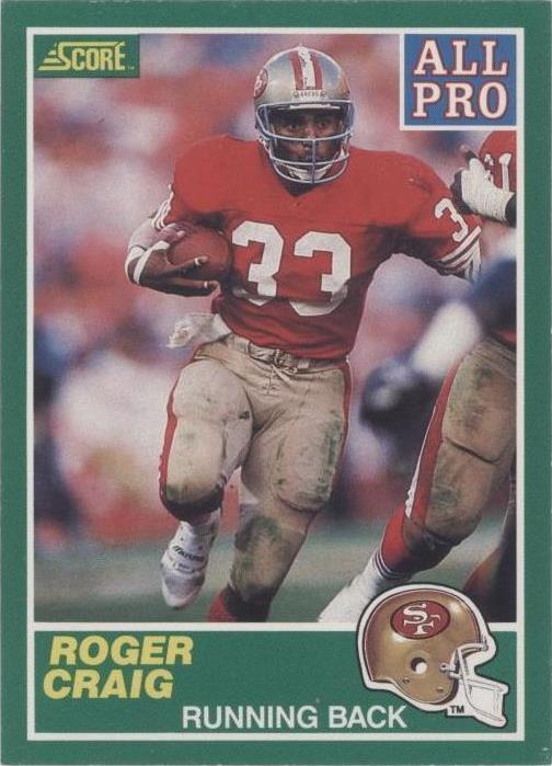 Partitura Roger Craig 1989 #297