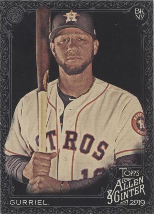 2019 Topps Allen & Ginter's X - Yuli Gurriel #219