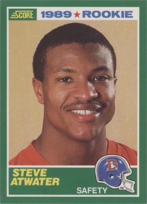 1989 Score Steve Atwater #263