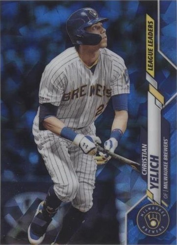 2020 Topps Chrome Sapphire Edition - Christian Yelich #143