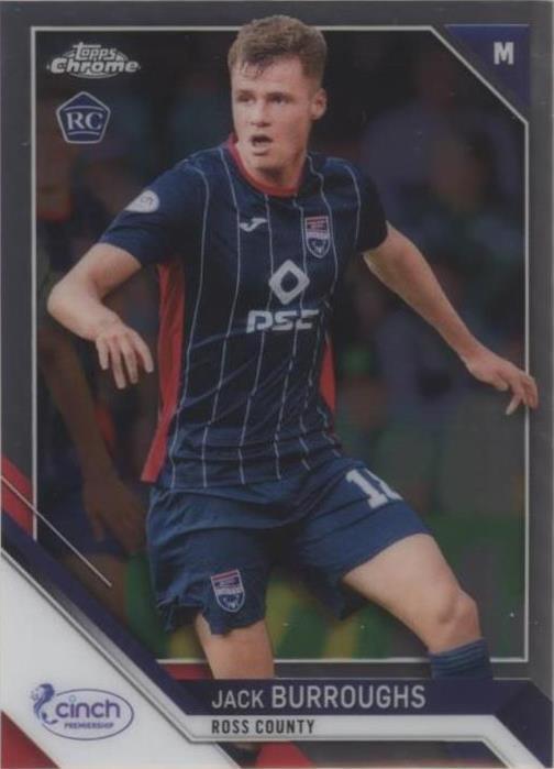 2021-22 Topps Chrome SPFL Scottish Premier League Jack Burroughs #69