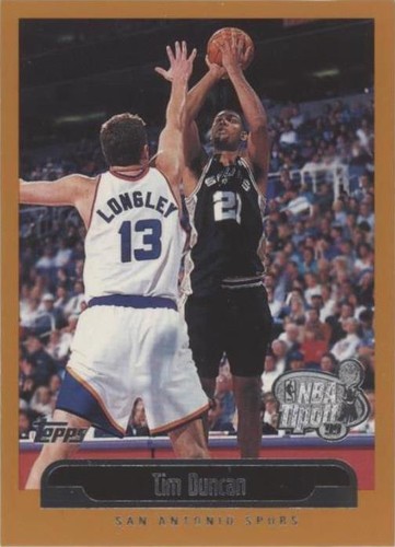 1999-00 Topps NBA Tipoff - Tim Duncan #121