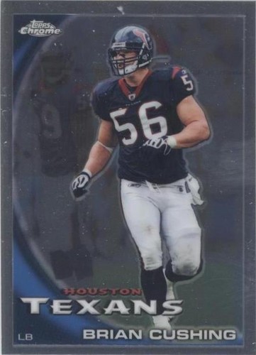 2010 Topps Chrome Brian Cushing #C104