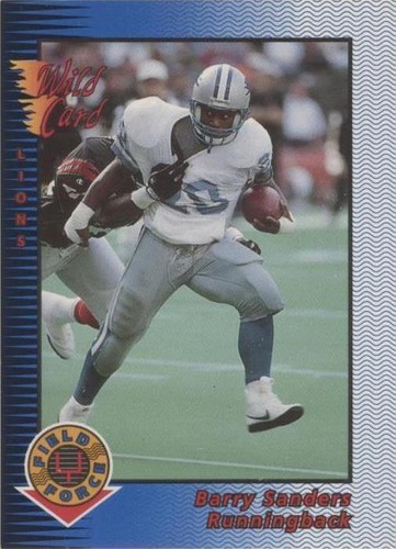 1993 Wild Card Barry Sanders #CFF-104