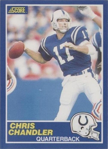 1989 Score Chris Chandler #27