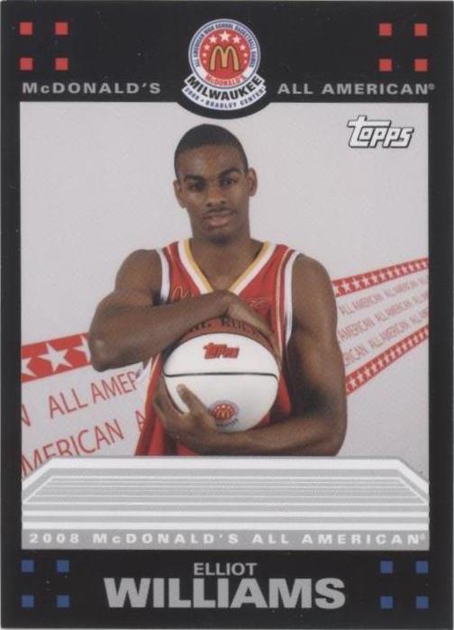 2008 Topps McDonald's All-American Game - Elliot Williams #EW