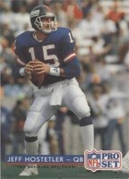 1992 Pro Set Jeff Hostetler #265