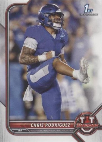 2021-22 Bowman University Chris Rodriguez Jr. #20