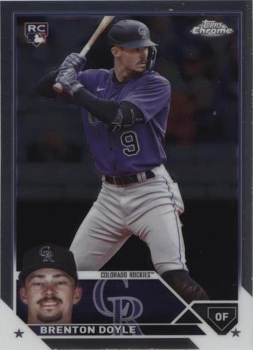 2023 Topps Chrome Update Series - Brenton Doyle #USC172