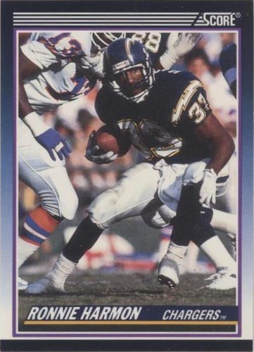 1990 Score Ronnie Harmon #33T