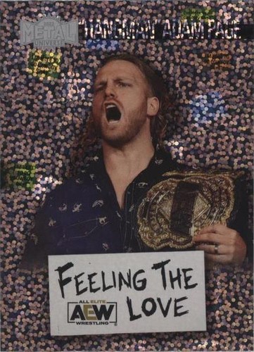 2022 Skybox Metal Universe AEW All Elite Wrestling - Adam Page #FL-2