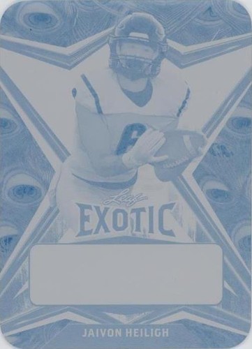 2022 Leaf Exotic Jaivon Heiligh #BA-JH1