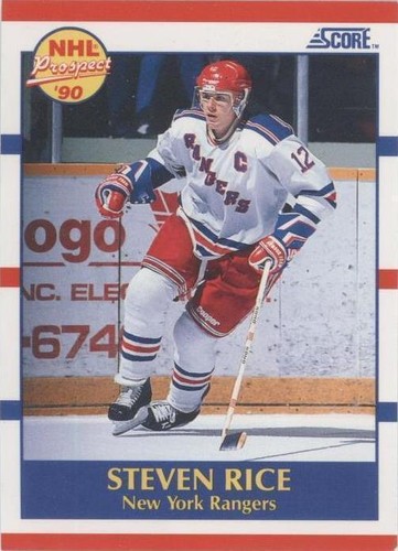 1990-91 Score - Steven Rice #390