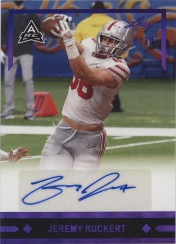 2021 Leaf Memories Jeremy Ruckert #GLR-JR1
