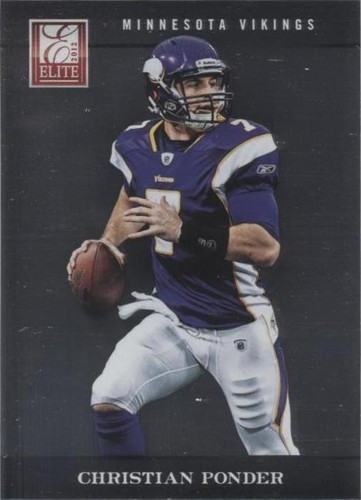 2012 Elite Christian Ponder #56