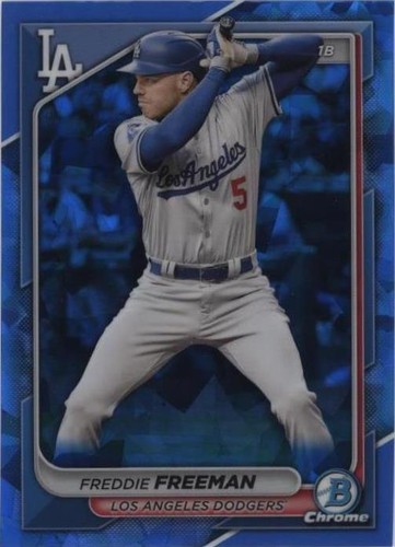 2024 Bowman Chrome Sapphire Edition - Freddie Freeman #74