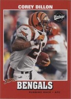 2001 Upper Deck Vintage Corey Dillon #34