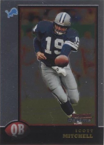 1998 Bowman Chrome Scott Mitchell #107