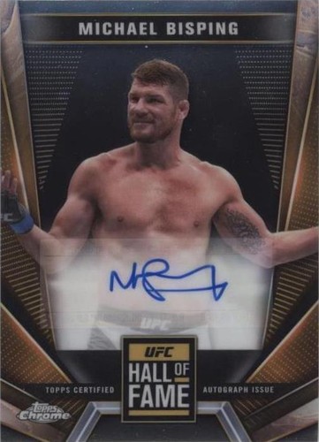 2024 Topps Chrome UFC - Michael Bisping #HFA-MBI