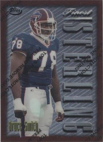 1996 Topps Finest Bruce Smith #176