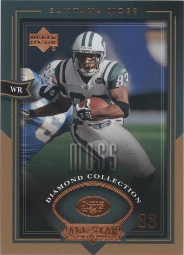 2004 Upper Deck Diamond Collection All-Star Lineup Santana Moss #43