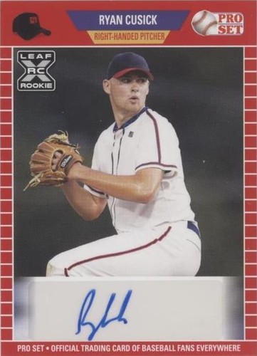 2021 Leaf Pro Set Baseball Blaster - Ryan Cusick #PS-RC2