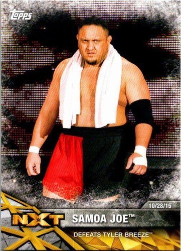 2017 Topps WWE NXT - Samoa Joe #9