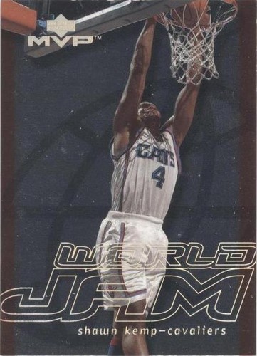 2000-01 Upper Deck MVP - Shawn Kemp #WJ19