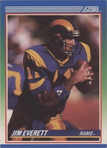 1990 Score Jim Everett #4