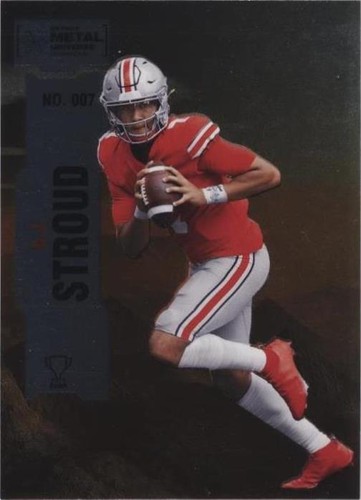 2022 Skybox Metal Universe Champions C. J. Stroud #007